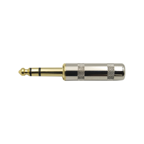 Dragon Switch | TRS Straight Stereo Plugs 1/4  Gold tip