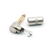 Dragon Switch | TS Right Angled Short Barrel Form Factor Mono Plugs 1/4 Gold tip