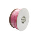 Braided Cable Sleeve PET - 6mm Expandable - Pink - 656Feet Spool