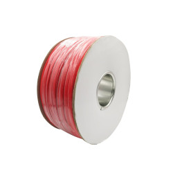 Braided Cable Sleeve PET - 6mm Expandable - Red - 656Feet Spool Braided Cable Sleeve PET - 6mm Expandable - Red - 656Feet Spool