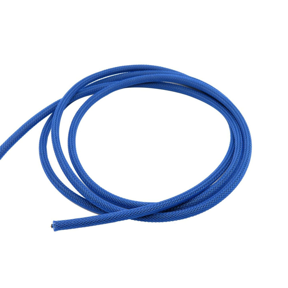 Braided Cable Sleeve PET - 6mm Expandable - Blue | Philippines | Dragon ...