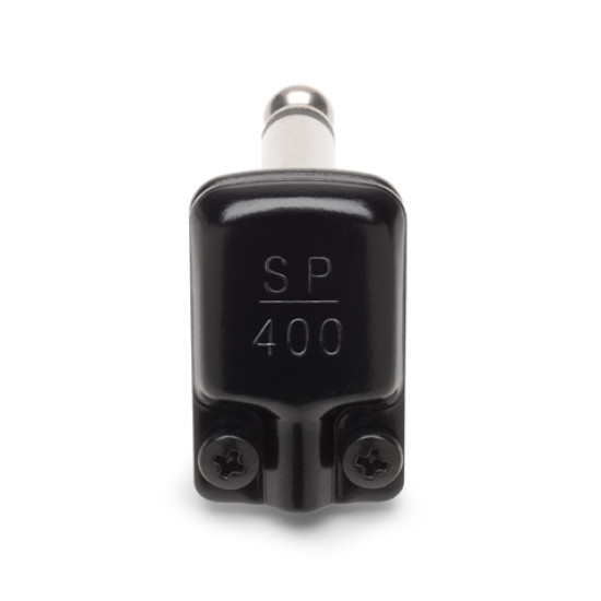 Squareplug SP400 Black Low Profile Flat TS Connector