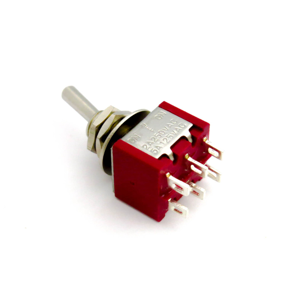 DPDT Mini Toggle Switch ON-OFF-ON | Philippines | Dragon Switch