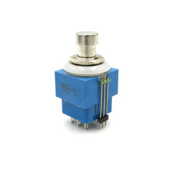 3PDT With 2 Color LED Momentary Solder Lug Footswitch 3PDT With 2 Color LED Momentary Solder Lug Footswitch