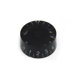 Gibson Style Speed Guitar Knob - Black Gibson Style Speed Guitar Knob - Black
