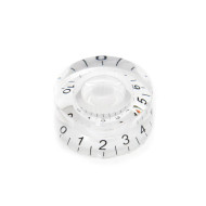 Gibson Style Speed Guitar Knob - Clear