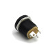 DC Power Jack 2.1mm with board - BLACK