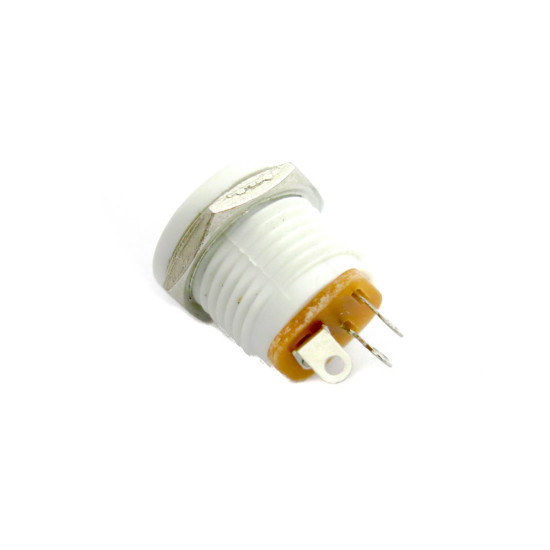 DC Power Jack 2.1mm with board - WHITE