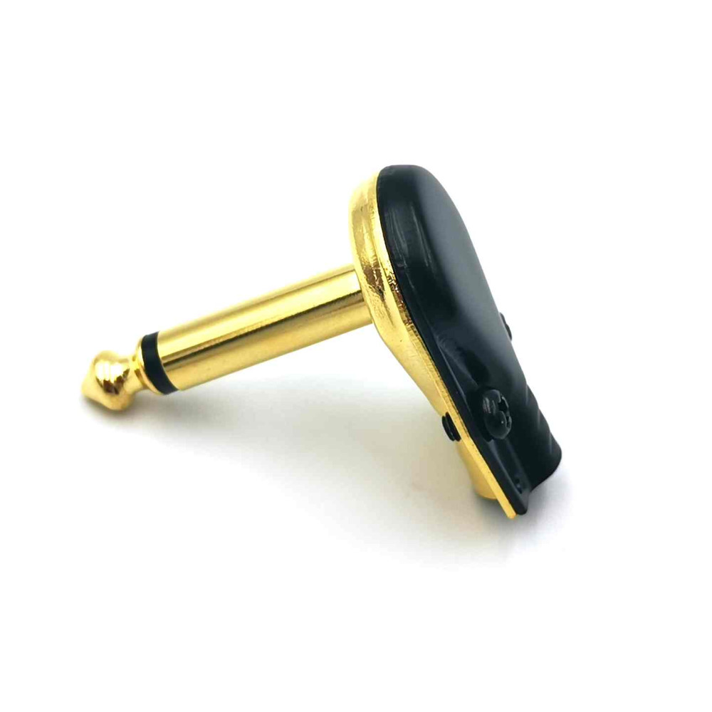 TS Right Angled Mono Pancake Plugs 1/4 Gold tip and body | Philippines ...