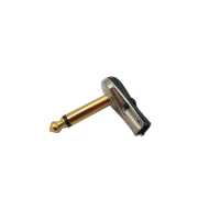 TS Right Angled Mono Pancake Plugs 1/4  Gold tip and nickel body TS Right Angled Mono Pancake Plugs 1/4  Gold tip and nickel body