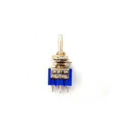 SPDT On--Off-On Mini Three Way Toggle Switch  SPDT On--Off-On Mini Three Way Toggle Switch