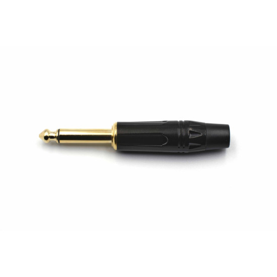 Dragon Switch | TS Straight Muted/Silent Mono Plug 1/4 Gold Tip