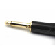TS Straight Muted/Silent Mono Plug 1/4 Gold Tip