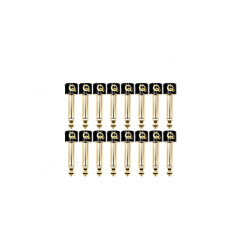 Qable Solderless Gold Plated Straight/Angled Plugs (formerly known as Pro-C Plugs)