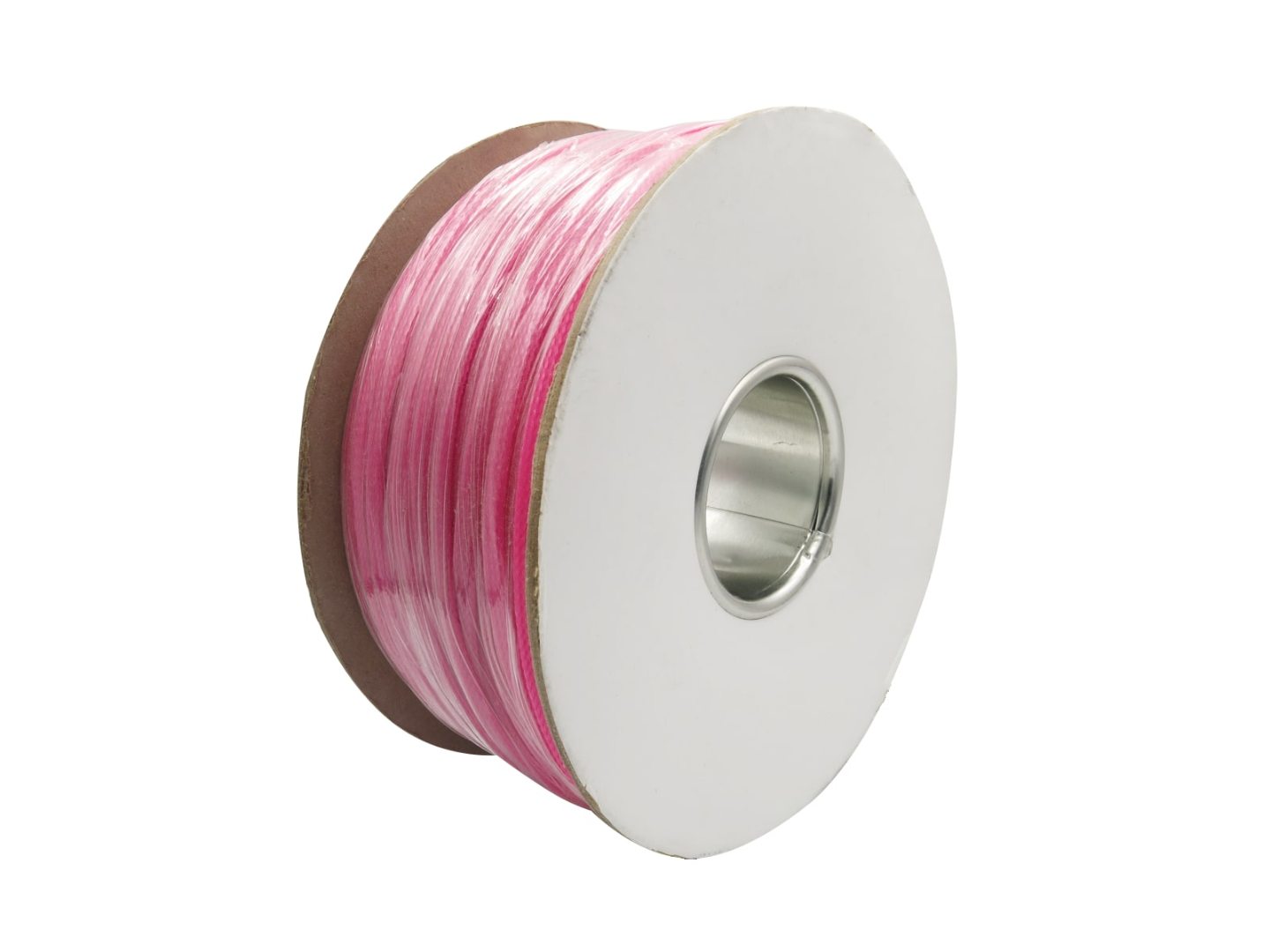 Braided Cable Sleeve PET - 6mm Expandable - Pink - 656Feet Spool