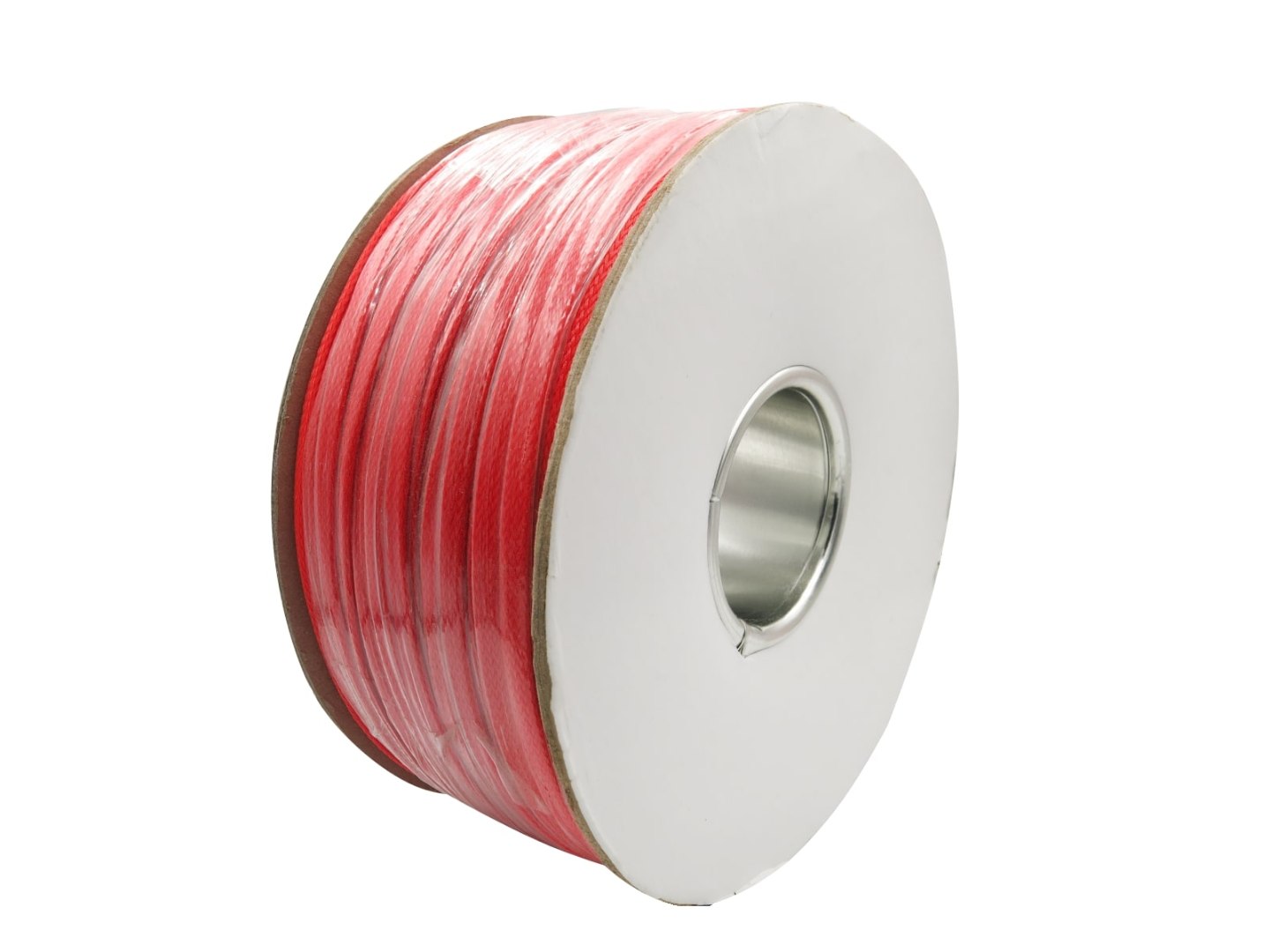 Braided Cable Sleeve PET - 6mm Expandable - Red - 656Feet Spool