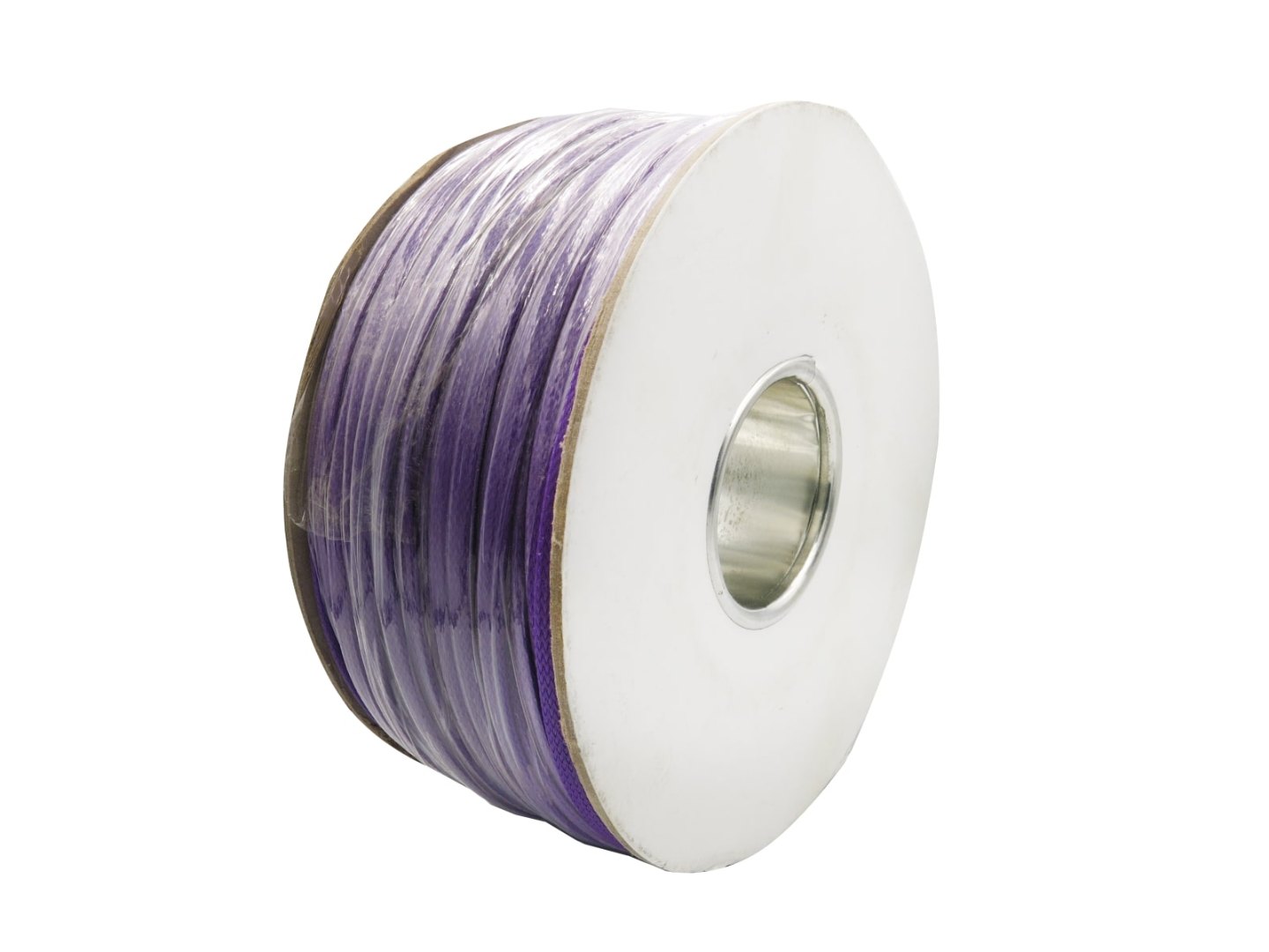 Braided Cable Sleeve PET - 6mm Expandable - Violet - 656Feet Spool