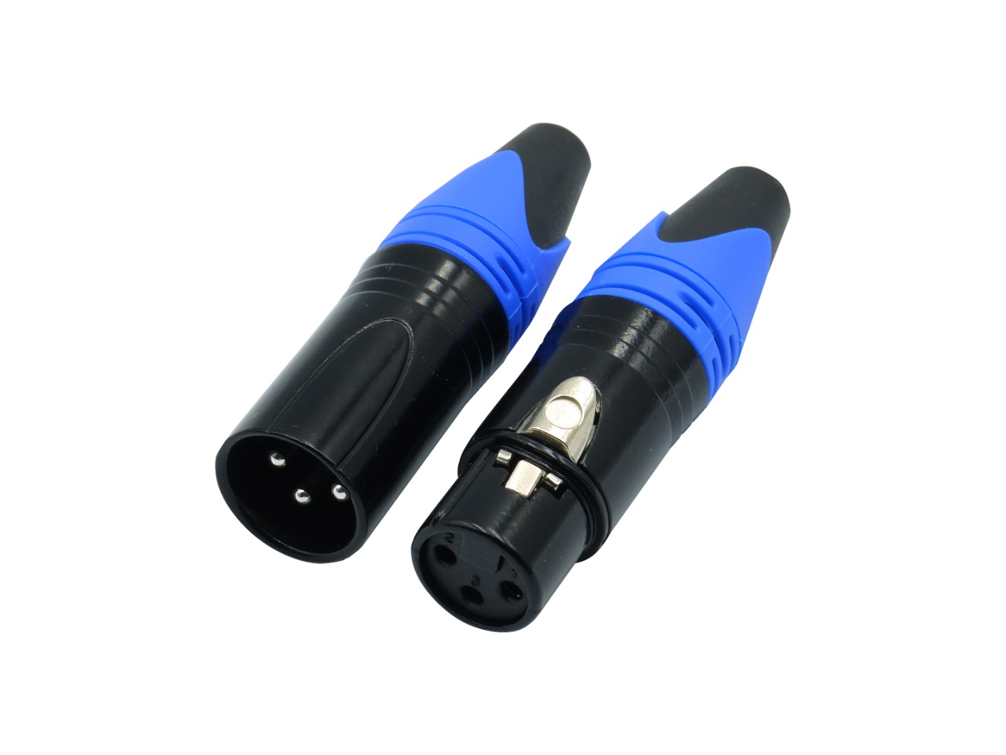 XLR Straight Male/Female Set Microphone Plugs