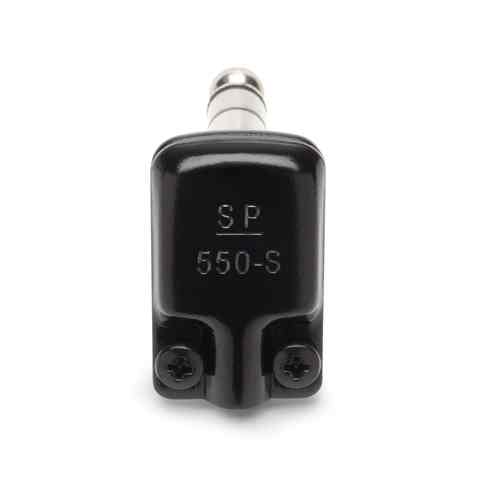 Squareplug SP550-S Black Low Profile Flat TRS