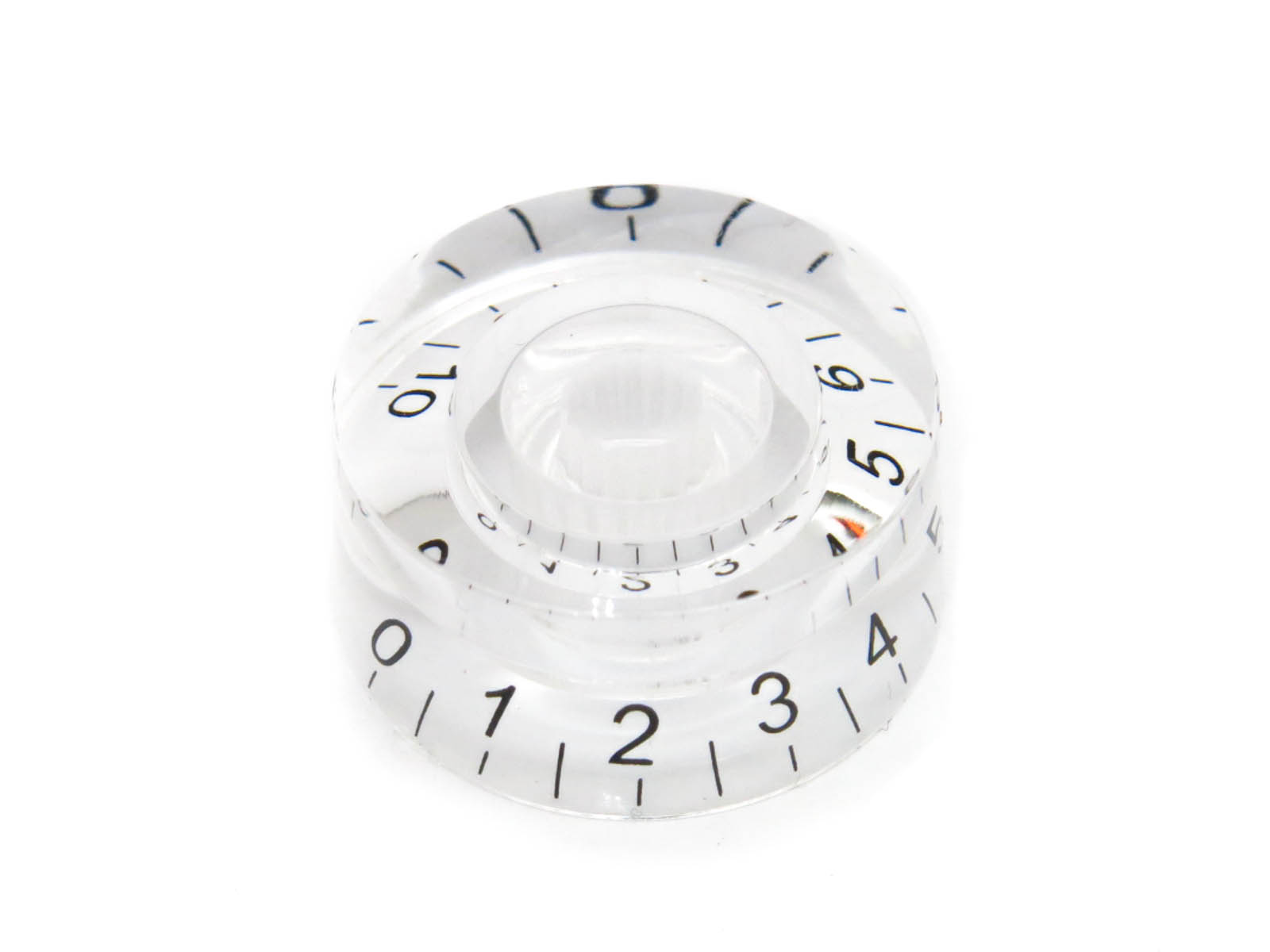 Gibson Style Speed Guitar Knob - Clear