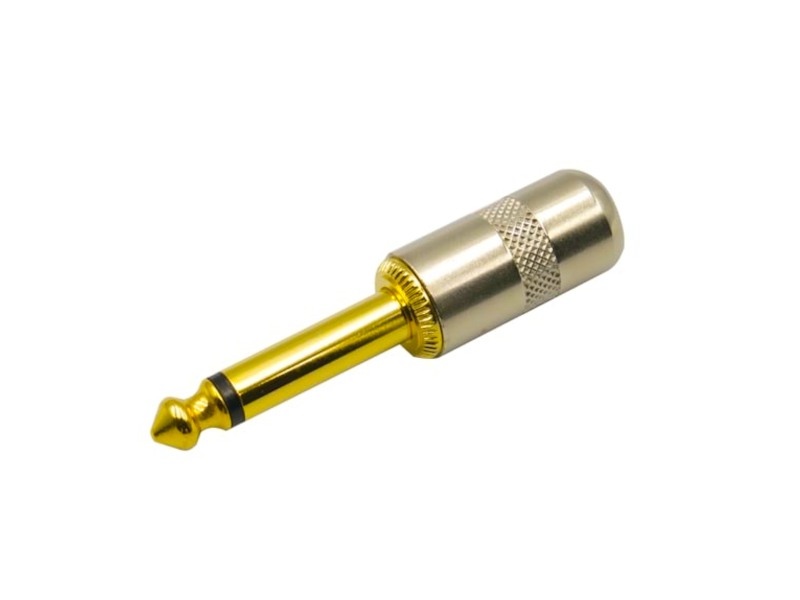 TS Straight Mono Short Barrel Plugs 1/4 Gold tip