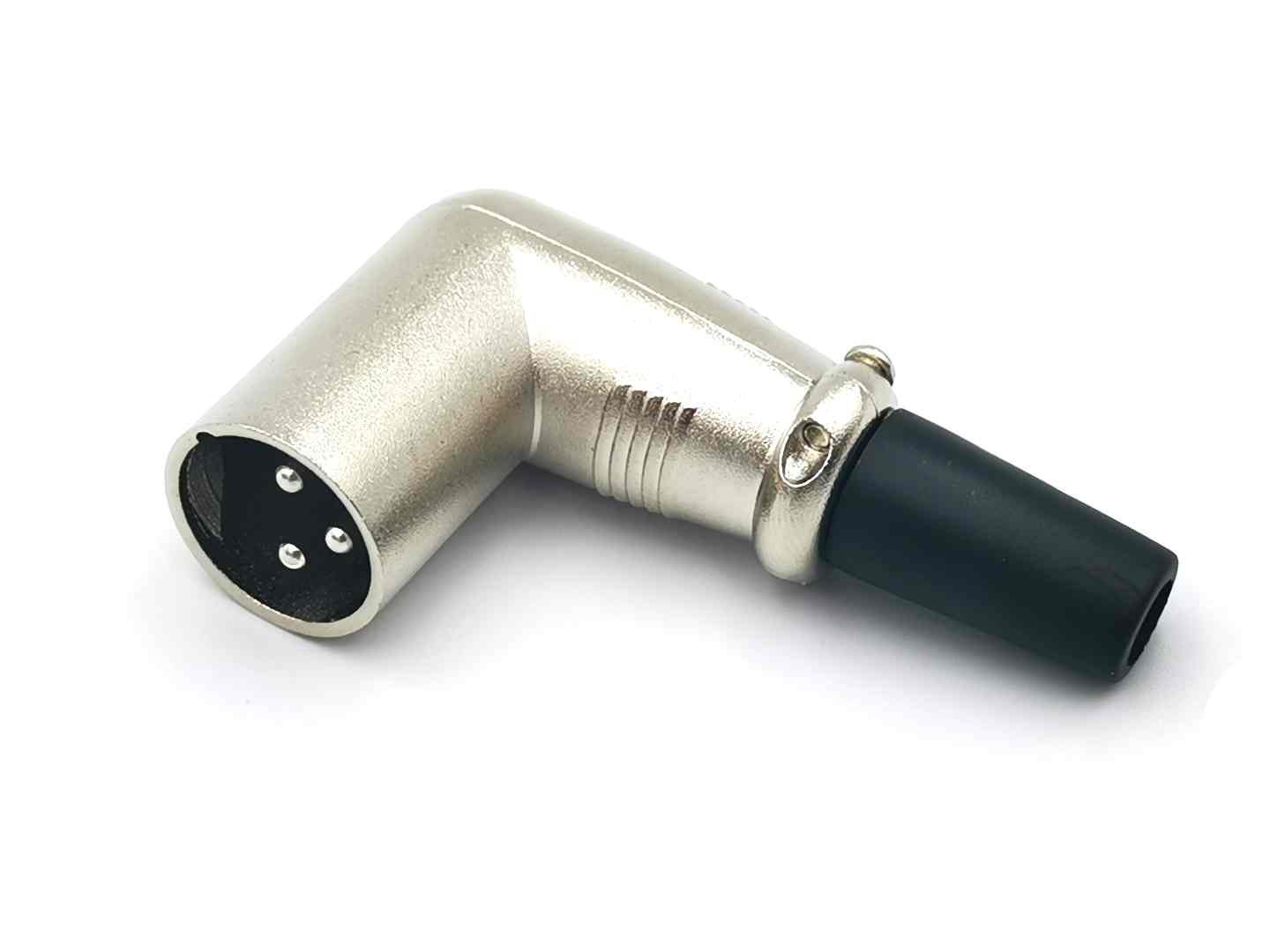 XLR Right Angled Male/Female Set Microphone Plugs