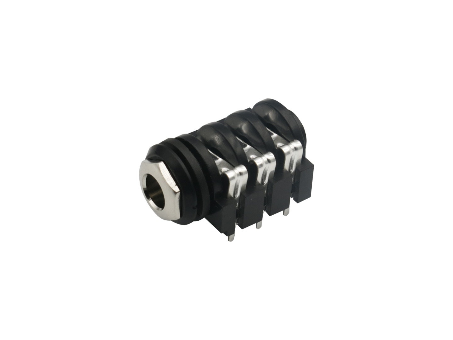 Insulated Jack  1/4, 6 pin PCB Lug