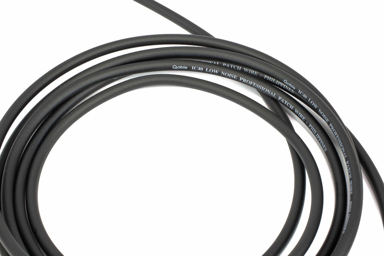 Qable IC40 Mono Thin Instrument / Pedalboard Wire